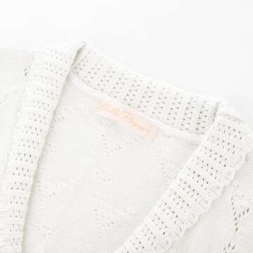 Women's Summer Long Sleeve Knit Cardigan Stylish Comfort