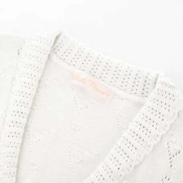 Women's Summer Long Sleeve Knit Cardigan Stylish Comfort