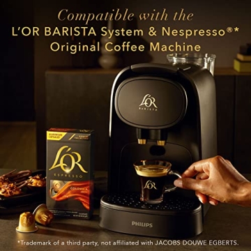 L'OR Colombia Espresso Capsules 50 Count - Nespresso Compatible