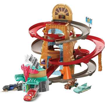Radiator Springs Mountain Race Playset with Vehicles