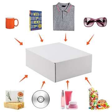 Eco-Friendly 12x9x4 Shipping Boxes Set of 20 for Small Gifts