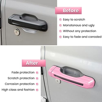E-cowlboy Jeep Door Handle Covers, 2018-2024 Jeep