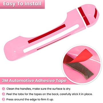 E-cowlboy Jeep Door Handle Covers, 2018-2024 Jeep