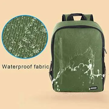 CADeN Waterproof Camera Backpack for DSLR/SRL Gear