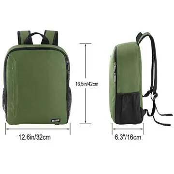 CADeN Waterproof Camera Backpack for DSLR/SRL Gear