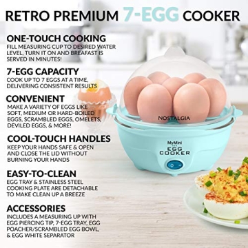 Nostalgia Egg Cooker - Perfectly Boiled Eggs Every Time