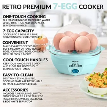 Nostalgia Egg Cooker - Perfectly Boiled Eggs Every Time