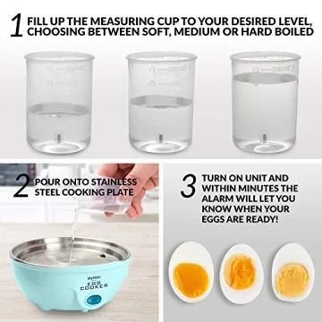Nostalgia Egg Cooker - Perfectly Boiled Eggs Every Time