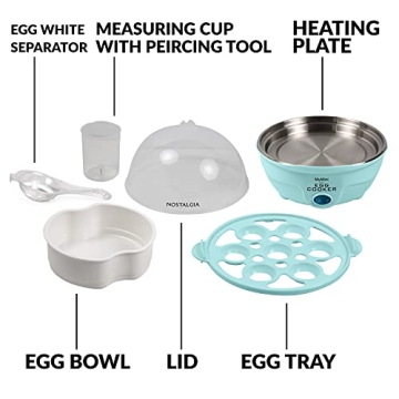Nostalgia Egg Cooker - Perfectly Boiled Eggs Every Time