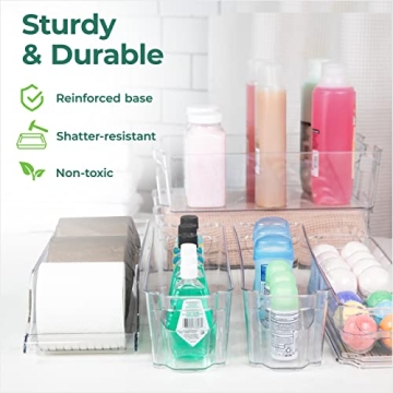 Greenco Stackable Fridge Organizers for Ultimate Kitchen Order
