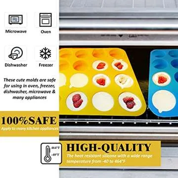 silicone molds for baking ，2 Pieces Silicone Chocolate Molds,Cookie molds ,32 Cavity Silicone Emoji Molds . Mini Soap Making ,Perfect Molds for Chocolate Covered Oreos, Cupcake, Candy, Pudding