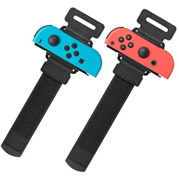 YUANHOT Dance Wrist Bands for Nintendo Switch & OLED - Perfect for Just Dance 2025 - Adjustable & Co...