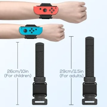 YUANHOT Adjustable Wrist Bands for Nintendo Switch Just Dance