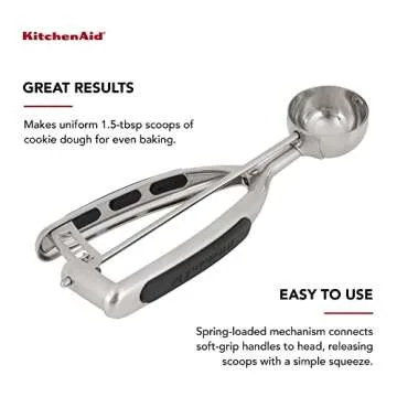 KitchenAid Cookie Dough Scoop for Perfect Baking