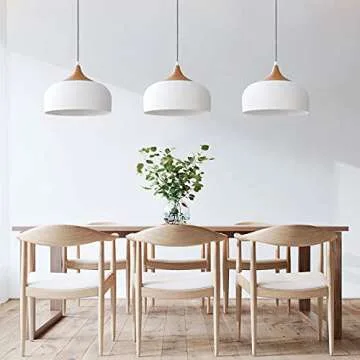 tomons Modern Pendant Light with Adjustable Cable