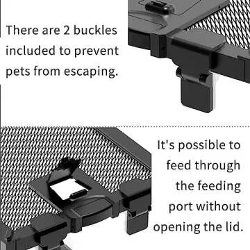 SARUFO Reptile Glass Terrarium Kit(8 Pieces) 12 * 8 * 6 in, Amphibian Tank Starter Kit, Suitable for Small Reptiles such as Geckos, Snakes, Lizards, Chameleons,Serpents(12 * 8 * 6 inchs)