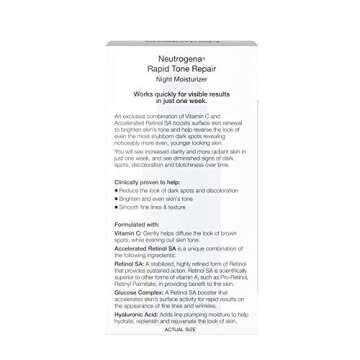 Neutrogena Night Cream - Retinol & Vitamin C Moisturizer