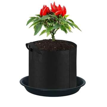 Durable MSKIAUO Plant Saucer Set for Indoor and Outdoor Use