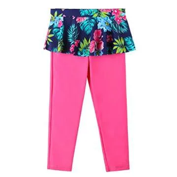 Stylish TFJH E Girls Swimsuit with UPF 50+ Protection