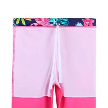 Stylish TFJH E Girls Swimsuit with UPF 50+ Protection