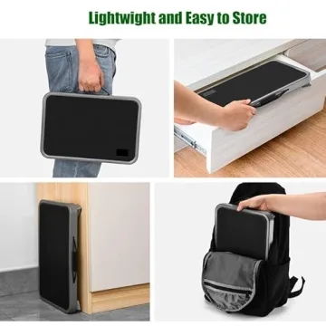 Jocauto Foldable Step Stool with Non-Slip Platform