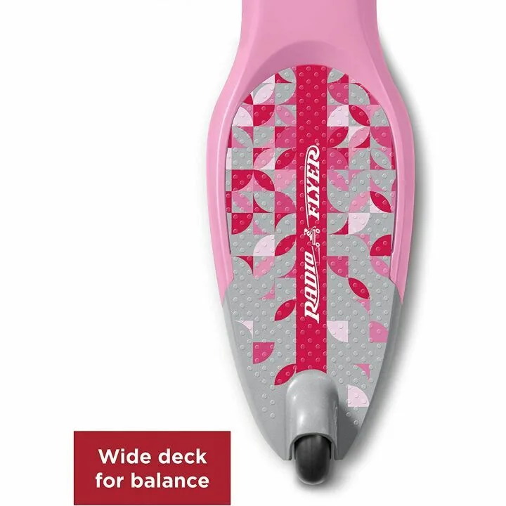 Kids 3 Wheel Pink Kick Scooter for Ages 2-5