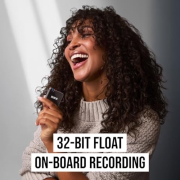 RØDE Wireless GO (Gen 3) – Compact Wireless Mic – Pristine Audio, 32-bit Float Recording, Automatic Level Control, for Phones, Cameras and Computers