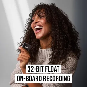 RØDE Wireless GO (Gen 3) – Compact Wireless Mic – Pristine Audio, 32-bit Float Recording, Automatic Level Control, for Phones, Cameras and Computers
