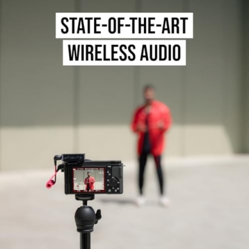 RØDE Wireless GO (Gen 3) – Compact Wireless Mic – Pristine Audio, 32-bit Float Recording, Automatic Level Control, for Phones, Cameras and Computers