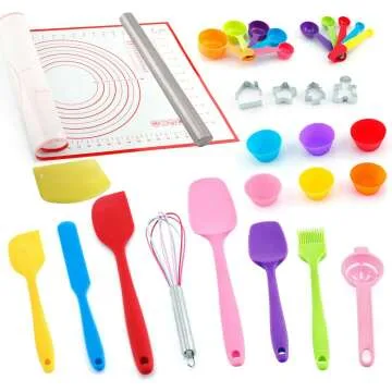 Baking Supplies Set for Teens & Kids - 31 Pieces