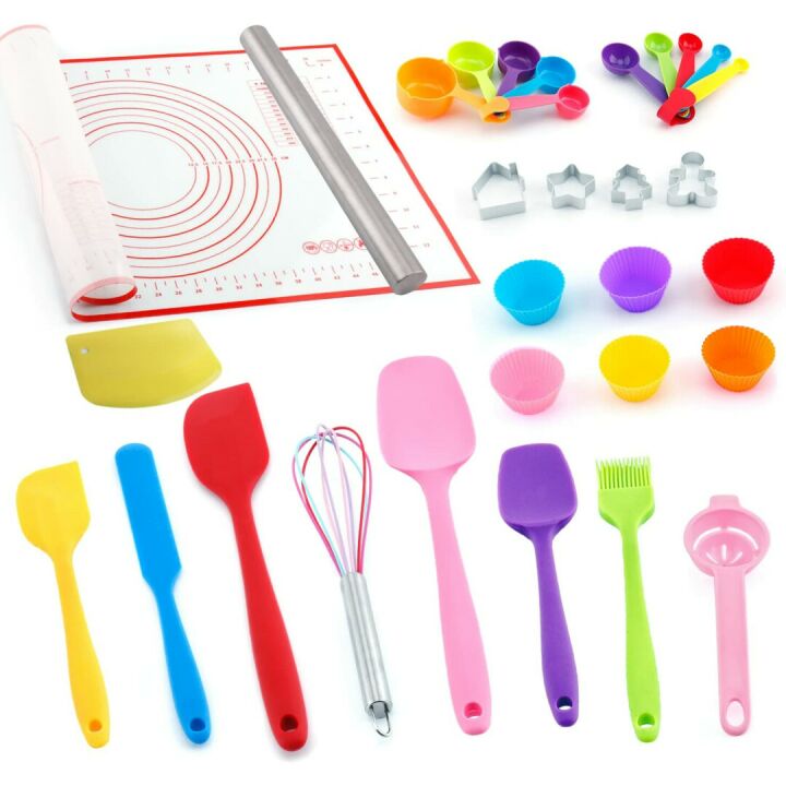 Baking Supplies Set for Teens & Kids - 31 Pieces