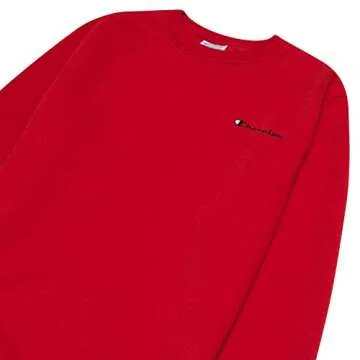 Champion Crewneck Sweatshirt Big and Tall - Fleece Pullover for Men