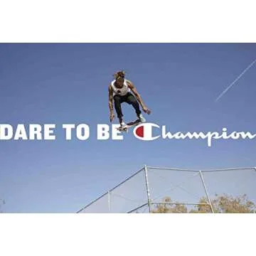 Champion Crewneck Sweatshirt for Big and Tall Men Red