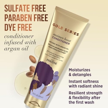 Pantene Gold Series Sulfate-Free Hair Care with Argan Oil