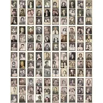 Tim Holtz Idea-ology 2019 Found Relatives Vintage Portraits, Photobooth Vintage Photo Strips and Metal Deco Frames - 3 Item Bundle