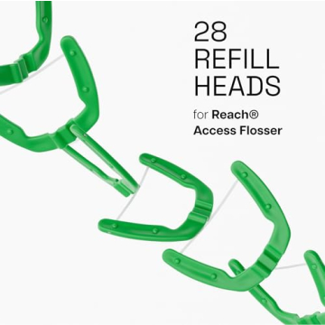 REACH Flosser Refill Heads for Easy Dental Care