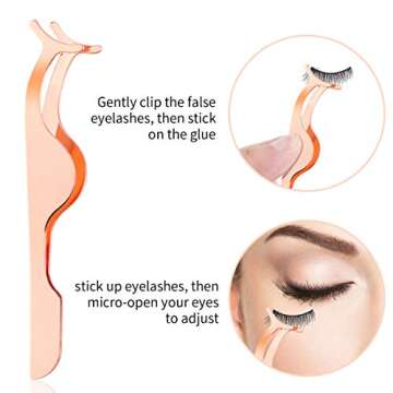 ARROYNER 3Pcs Eyelashes Tool Set for Easy Application