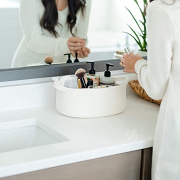 NaturalCozy Oval Storage Baskets – Chic and Durable