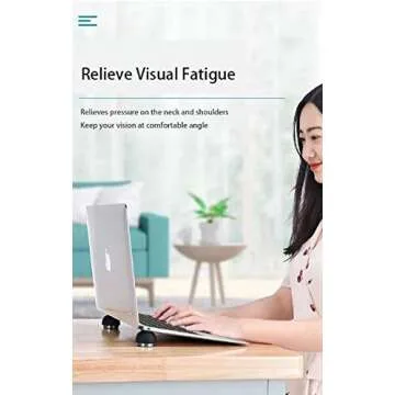 Laptop Cooling Stand,Ergonomic Laptop Cooling Pad Small Invisible Cooler Ball Portable Magnetic Lapt...