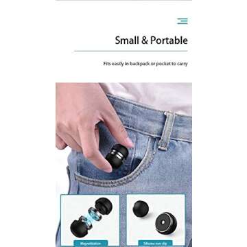 Laptop Cooling Stand,Ergonomic Laptop Cooling Pad Small Invisible Cooler Ball Portable Magnetic Laptop Cooler Stand for Laptop Computer