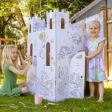 Easy Playhouse Sand Castle for Creative Kids Fun