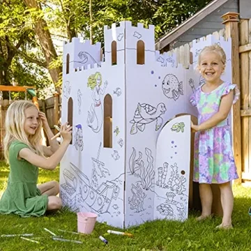 Easy Playhouse Sand Castle for Creative Kids Fun