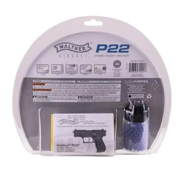 walther p22 special operations, black airsoft gun(Airsoft Gun)