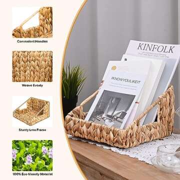 Stylish OEHID Wicker Baskets for Storage and Organization