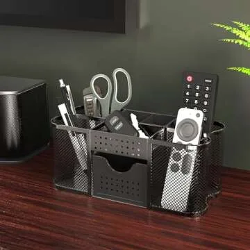 Deco Brothers Desk Organizer - Stylish Pen Holder Caddy