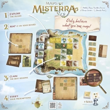 Maps of Misterra - Strategy Tile Placement Game