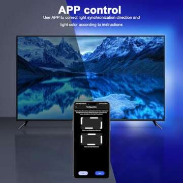 PWAYTEK Smart LED TV Backlight for Ultimate Viewing