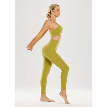 BALEAF Women's Strappy Sports Bra for Yoga & Fitness