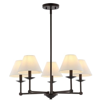 SAFAVIEH Rowley Modern Farmhouse Chandelier Light Fixture