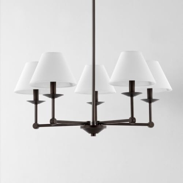 SAFAVIEH Rowley Modern Farmhouse Chandelier Light Fixture